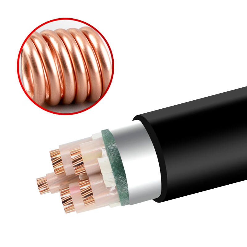 ZR-YJV22-0.6/1KV-4*35mm?+1*16mm?国标铜芯电缆铠装 4*10+1*6mm?--4*300+1*150mm?