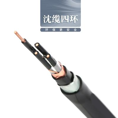 沈缆四环 4芯、、、8芯、、、10芯 ZR-KVVP22  1.5mm?-2.5mm? 阻燃铜芯聚氯乙烯绝缘聚氯乙烯护套钢带铠装电缆